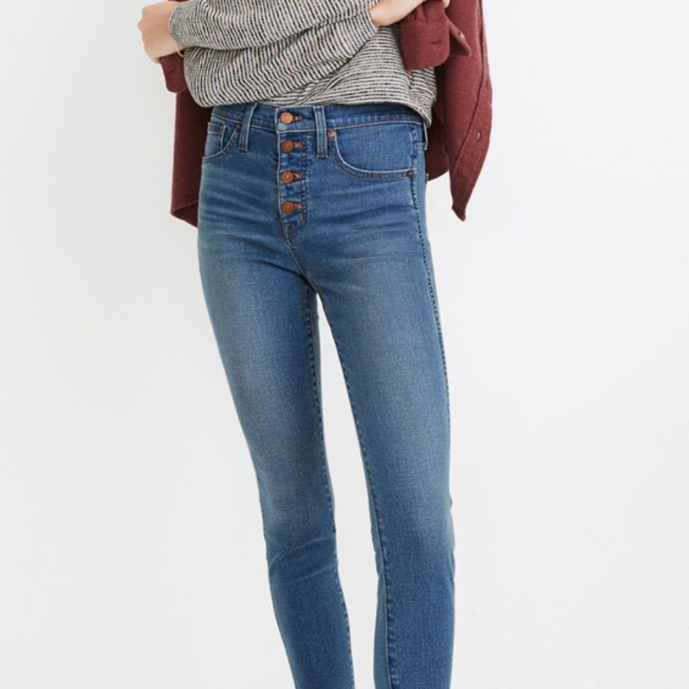 Madewell 10" High Rise Skinny